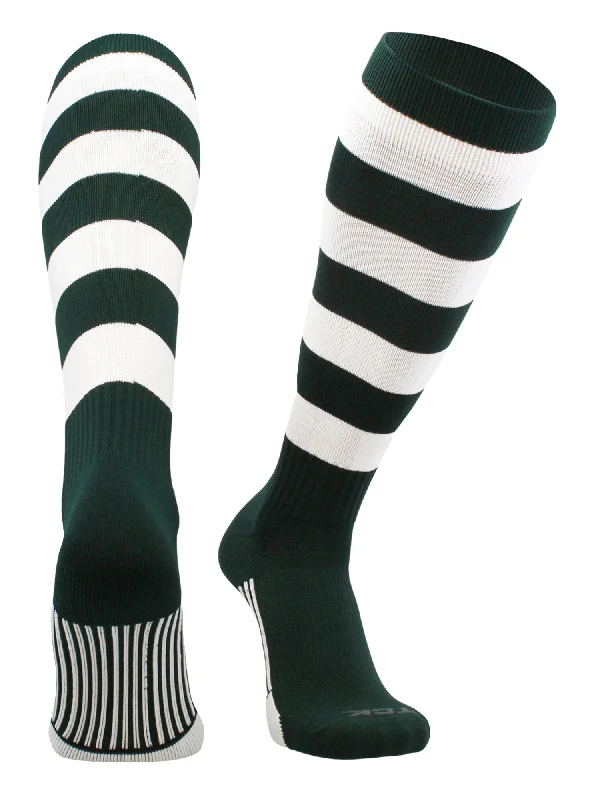 Dark Green/White