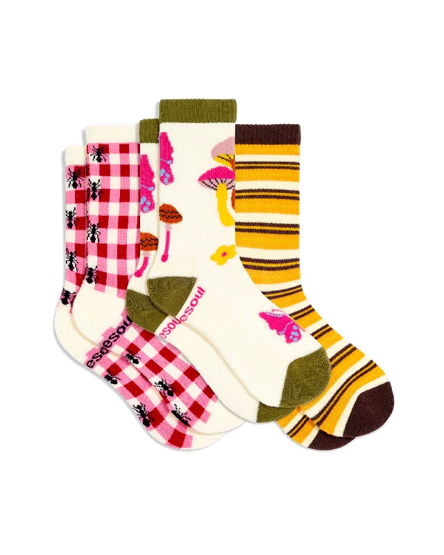 Taylor High Sock 3 Pack Mixed