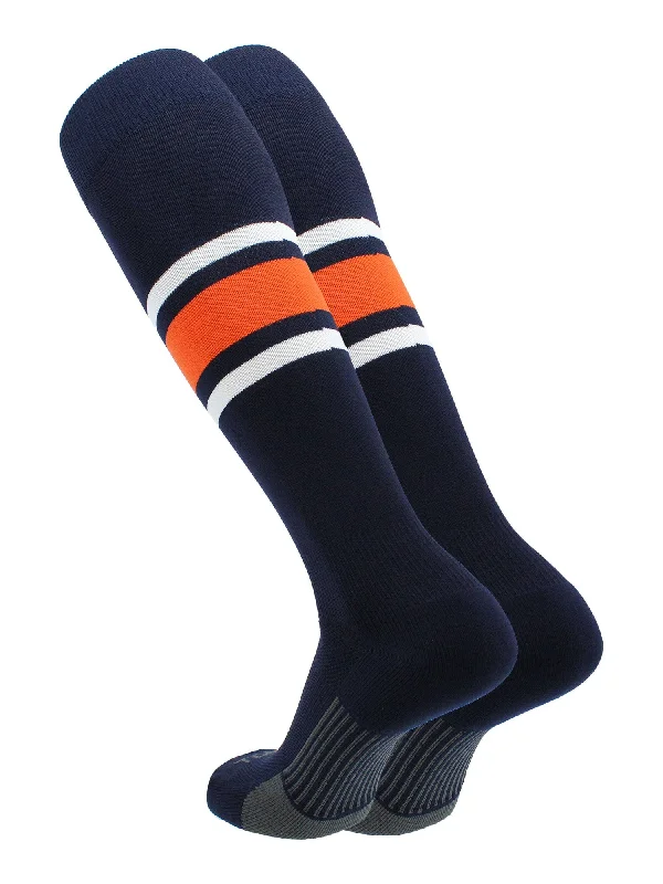 Navy/Orange/White