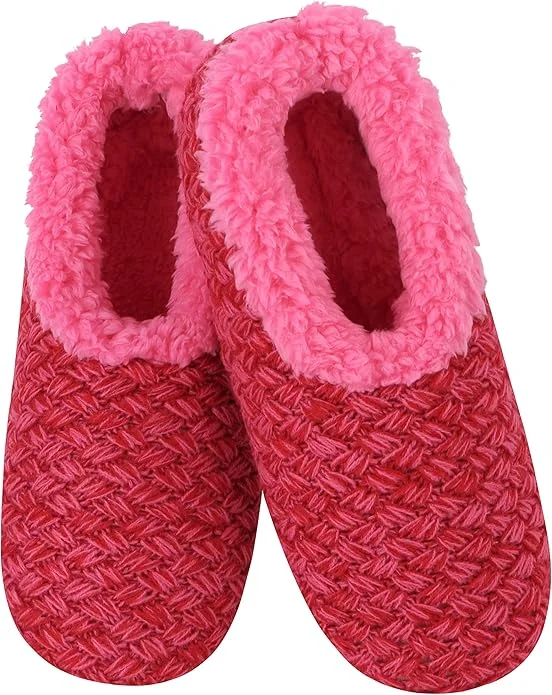 The Marley Cozy Sherpa Fleece Non Skid Slipper Socks