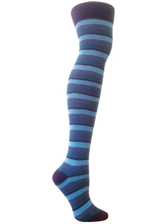 Theia | Striped Over the Knee Sock