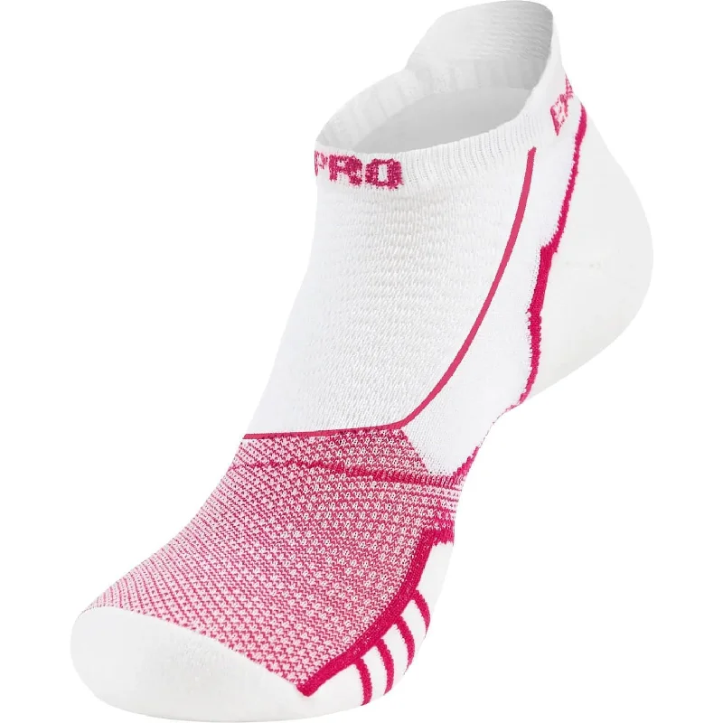 Thorlos Experia PROLITE Ultra Light Cushion No Show Tab Running Socks - Pink