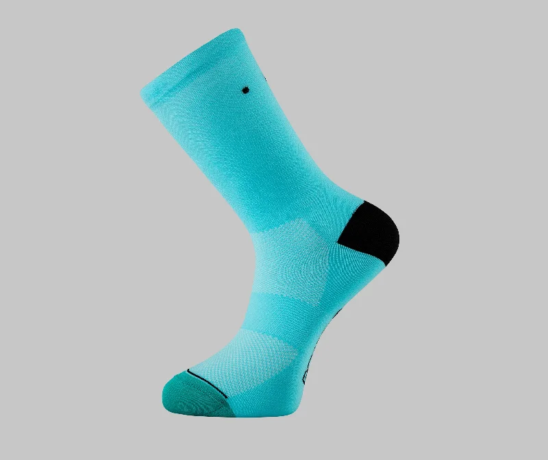 Sky Blue Cycling Socks