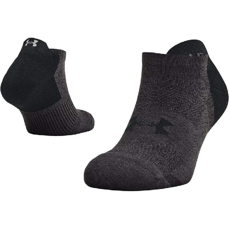 Under Armour ArmourDry No Show Running Socks - Black