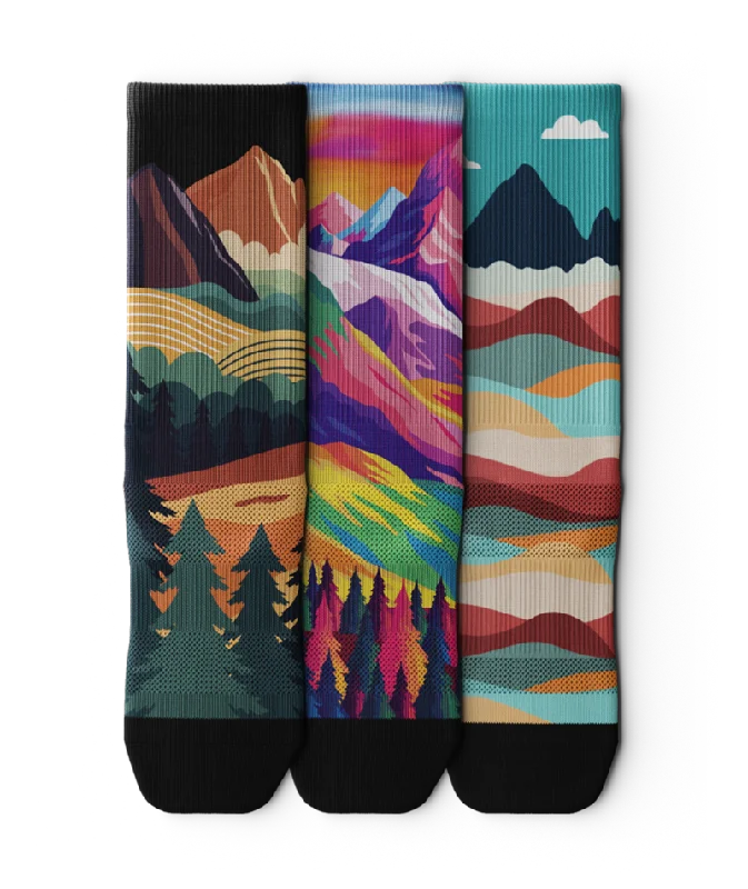 Vista Crew Socks 3-Pack