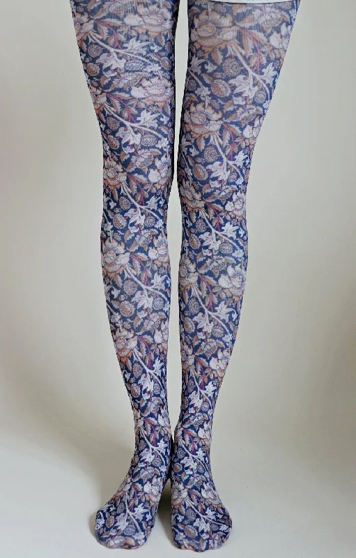 Way | William Morris | Printed Tights