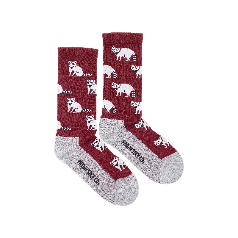 Women’s Raccoon Merino Wool Socks