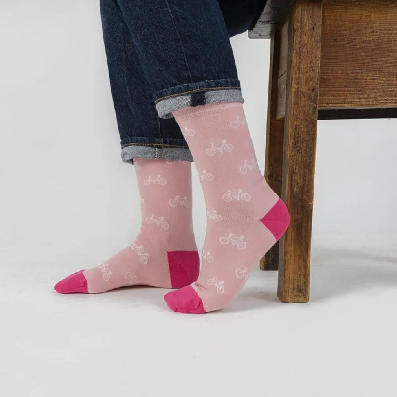 Women's Bicycle Cotton Socks