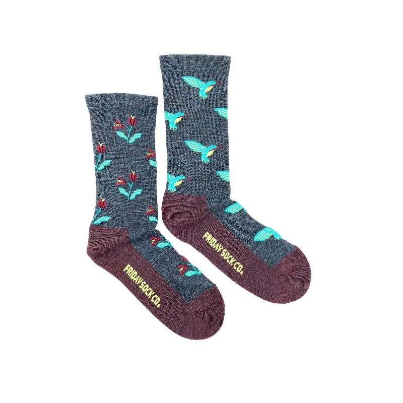 Women's Hummingbird Merino Wool Socks