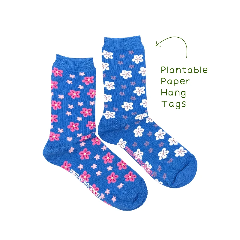 Women's Petunia & Pentas Socks