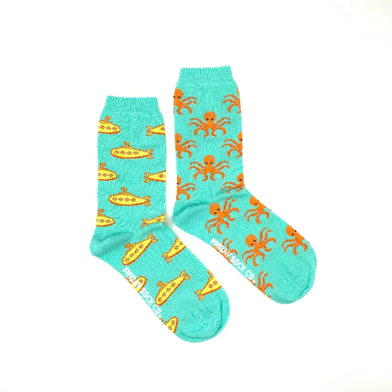 Women's Submarine & Octopus Socks