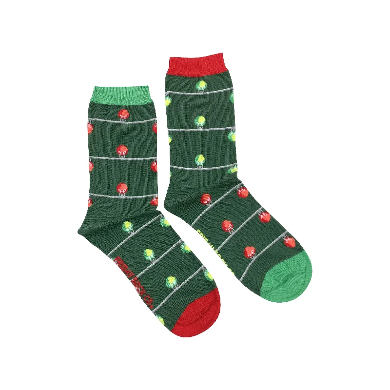 Women's Ugly Christmas Lights Socks