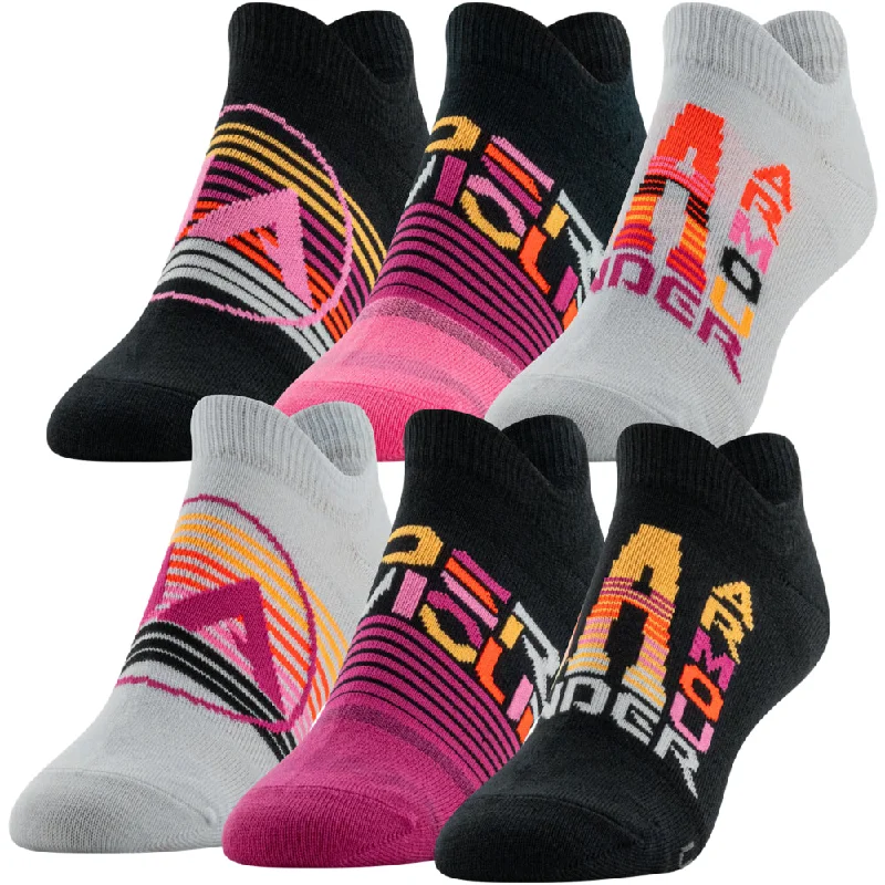 Women's Under Armour Essential No Show 6-Pack Socks