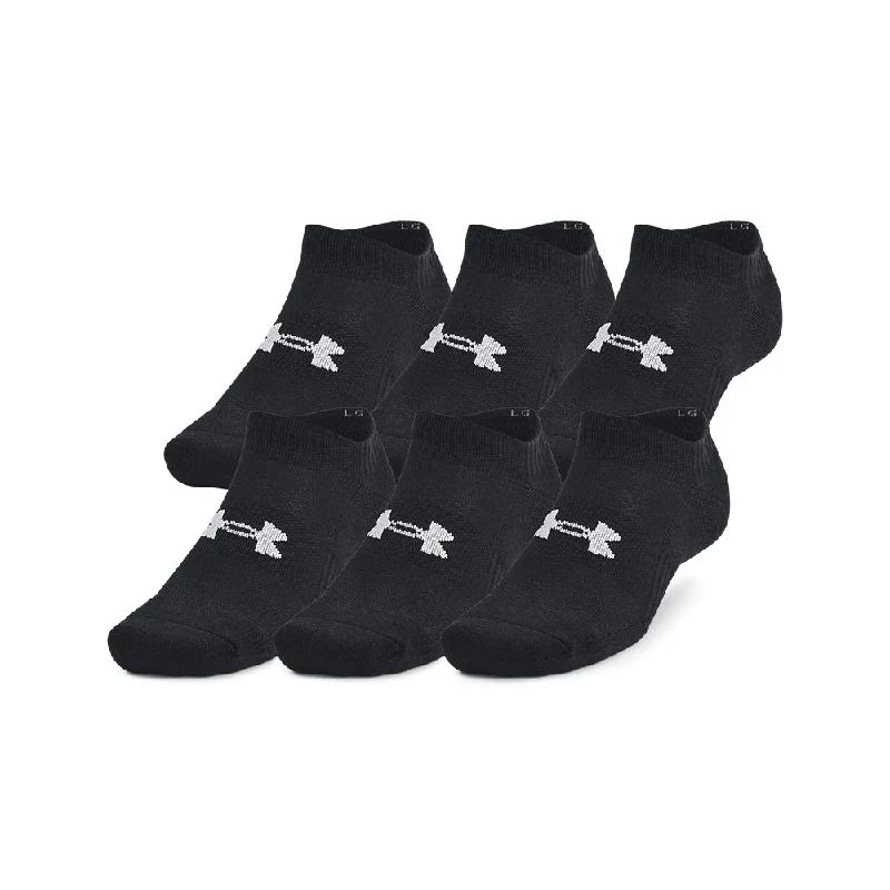 Women's Under Armour Training Cotton No Show 6-Pack Socks