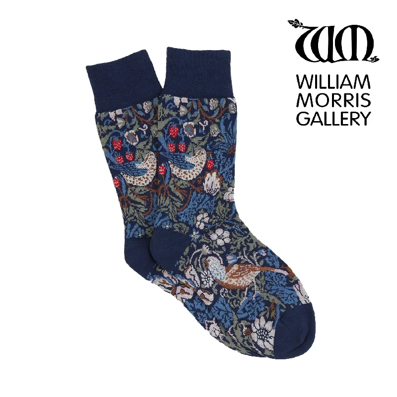 Women's William Morris Strawberry Thief Cotton Socks