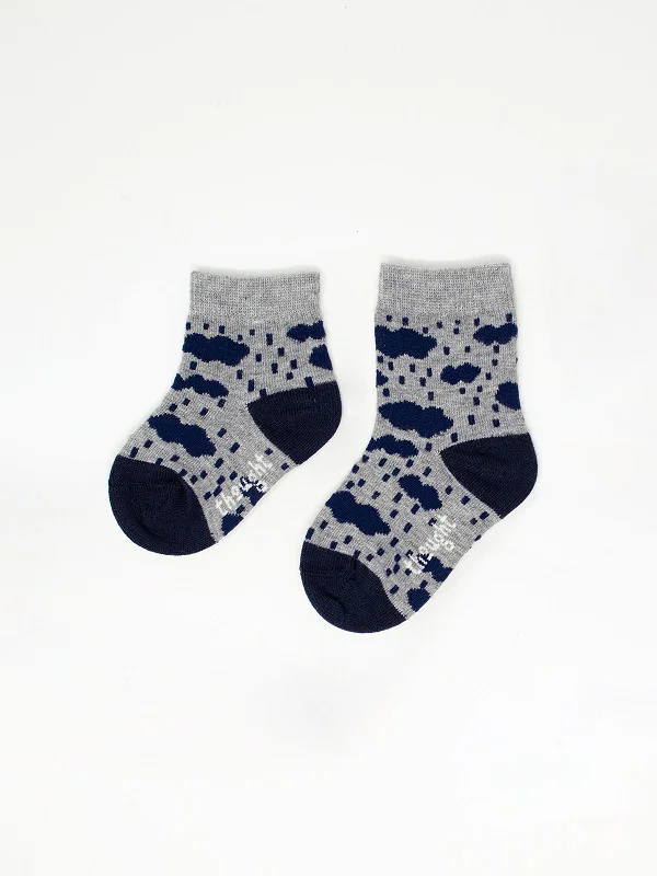 ZORO CLOUD BABY SOCKS - GREY